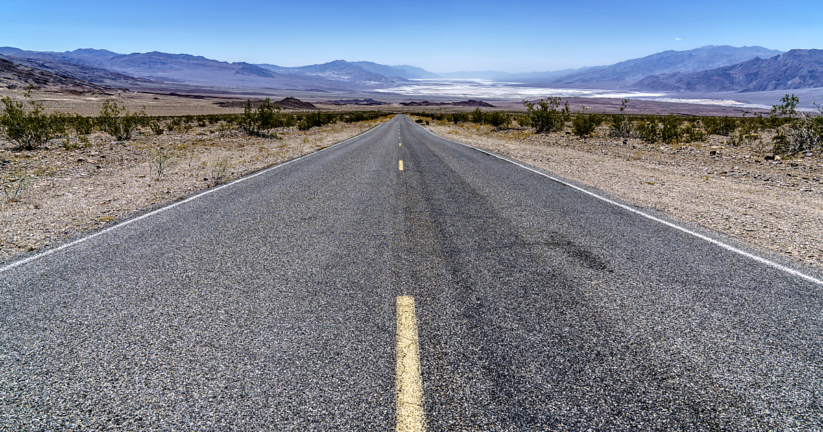 Road into Death Valley - Jasonian Photography